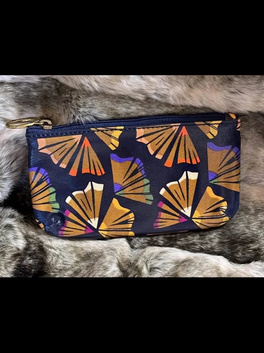 Fossil Colored Pencil Shavings Print Bags & Wallet Novelty Matching Set